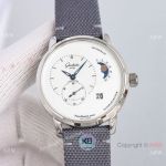 Swiss Copy Glashutte Original PanoMaticLunar Watch Grey Fabric Strap